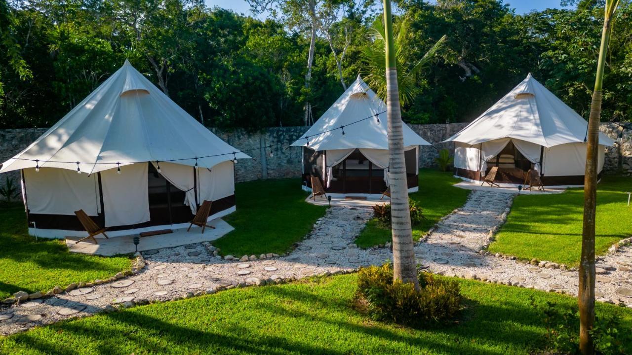 Xakluum Eco Glampings Hotel Пуерто Морелос Екстериор снимка