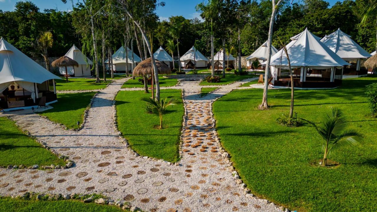 Xakluum Eco Glampings Hotel Пуерто Морелос Екстериор снимка