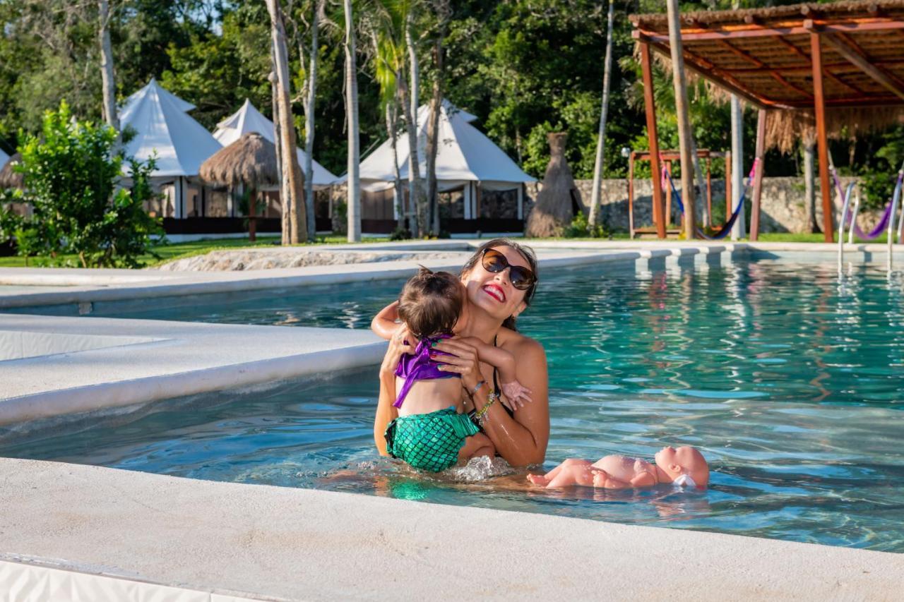 Xakluum Eco Glampings Hotel Пуерто Морелос Екстериор снимка
